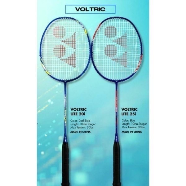 RAKET BADMINTON YONEX VOLTRIC LITE 20i - VOLTRIC LITE 25i ORIGINAL -MNB24