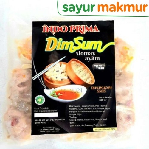 

Sakana Dimsum Siomay Ayam 250 gram Sayurmakmur