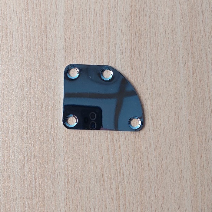 Neck Joint Plate Gitar Listrik Chrome / Neck Joint Plate untuk Gitar Elektrik
