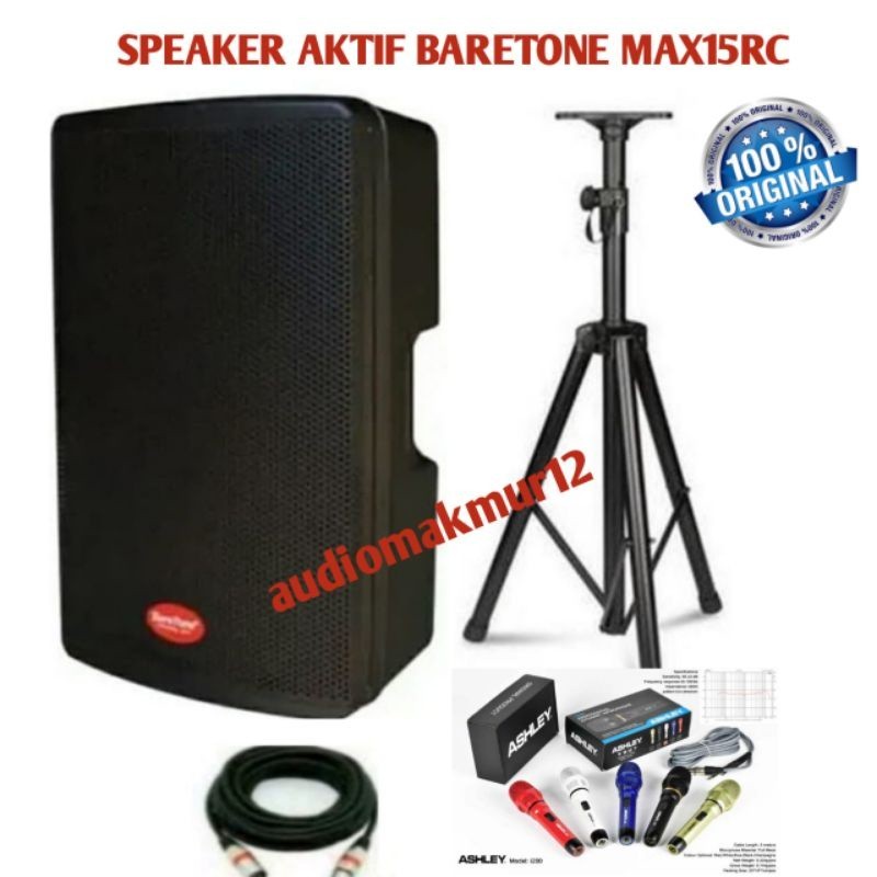 promo spesial ramadhan sale speaker audio baretone MAX15RC max15 rc original