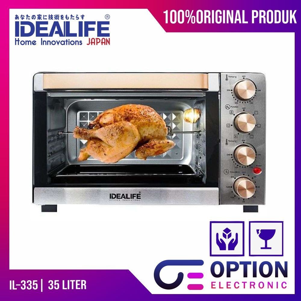 IDEALIFE IL–335 / IL335 / IL 335 OVEN PEMANGGANG [35 L] - GARANSI RESMI