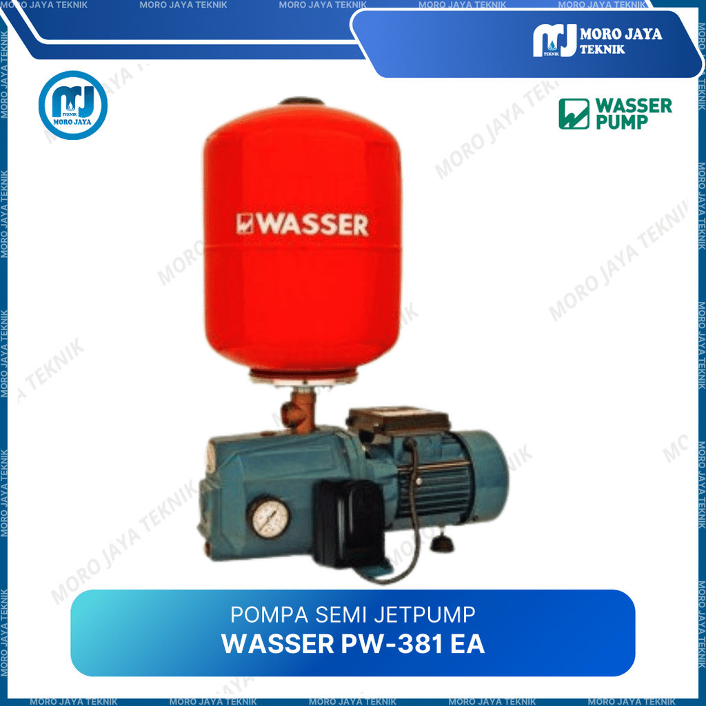 Wasser Pompa Semi Jetpump PW-381 EA