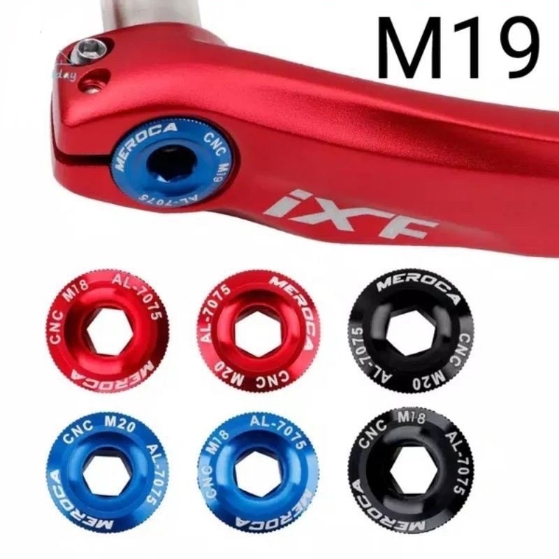 Baut Arm Crank M-19 Cover Tutup Crank Kiri Alloy