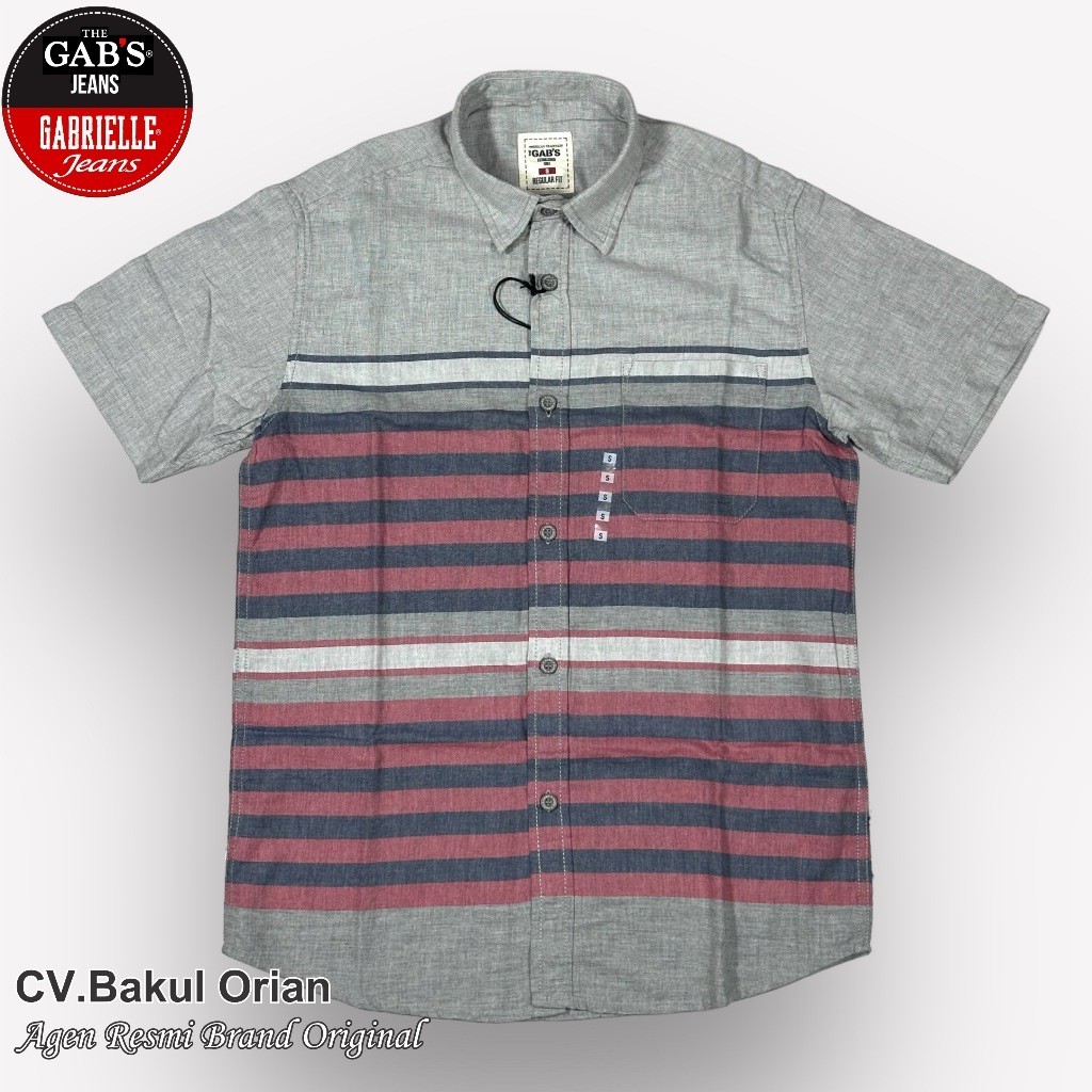 Kemeja Pria Gabrielle Gab's Original Reguler - GA02648