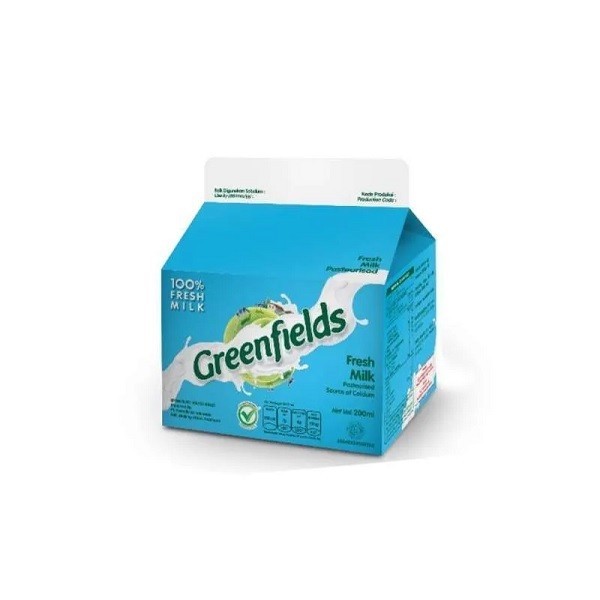 

GREENFIELDS FRESH MILK 200 ML