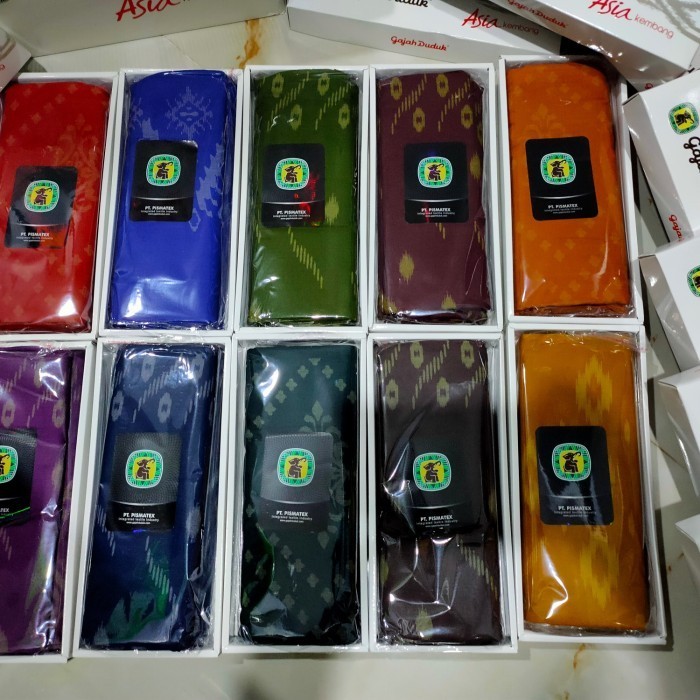 Sarung Gajah Duduk Asia Kembang - Asia Duplex