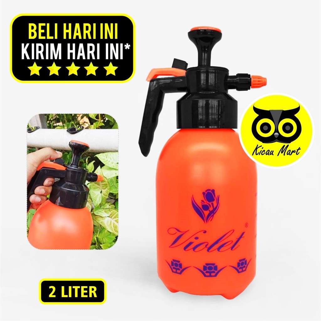 TERBAIK Semprotan Air Jet Pump 2 Liter / Semprotan Disinfektan dan Tanaman