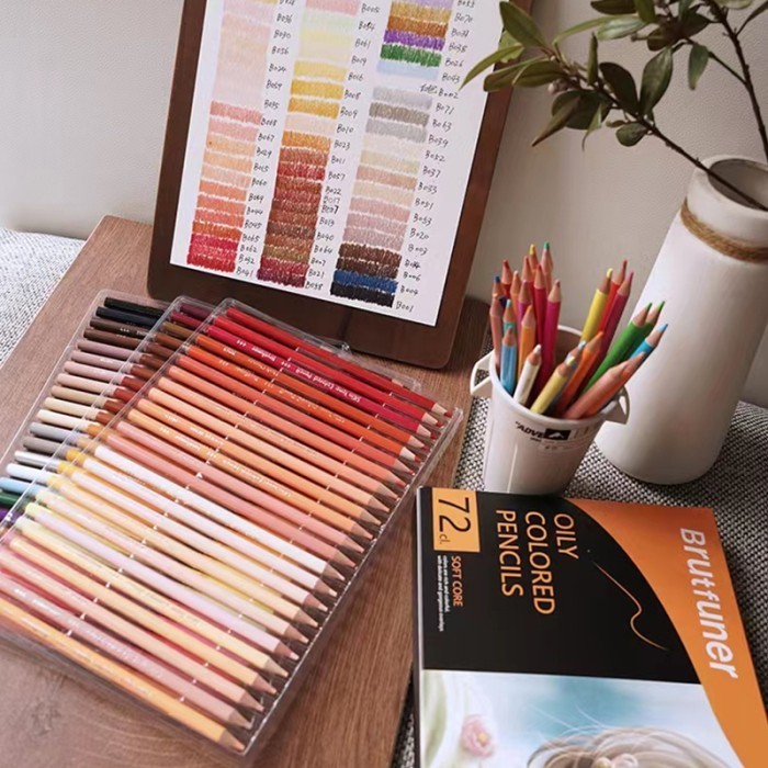 

Brutfuner Oily Pencil SoftCore / Pensil Warna Brutfuner Edisi SoftCore - Soft Core 26Cls