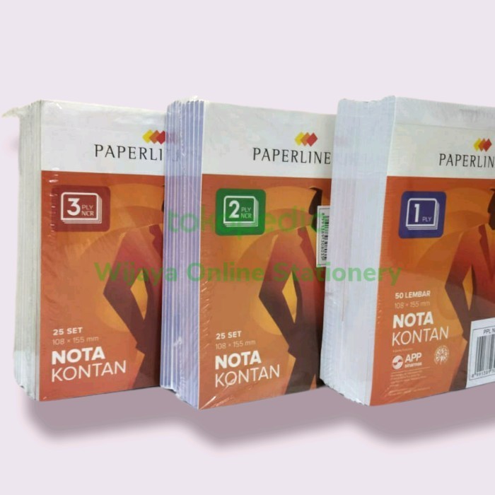 

Nota Kontan Kecil 3 Ply PAPERLINE 10pc
