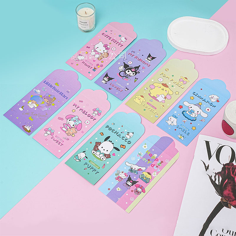 

COD Kartun Red Amplope Sanrio Red Amplope Bag Tas Amplop Merah Kreatif Lucu