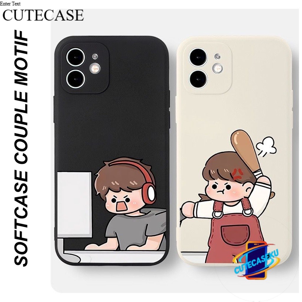 case couple type hp Xiomi all type / Silikon premium /Softcase macaron / NC-18