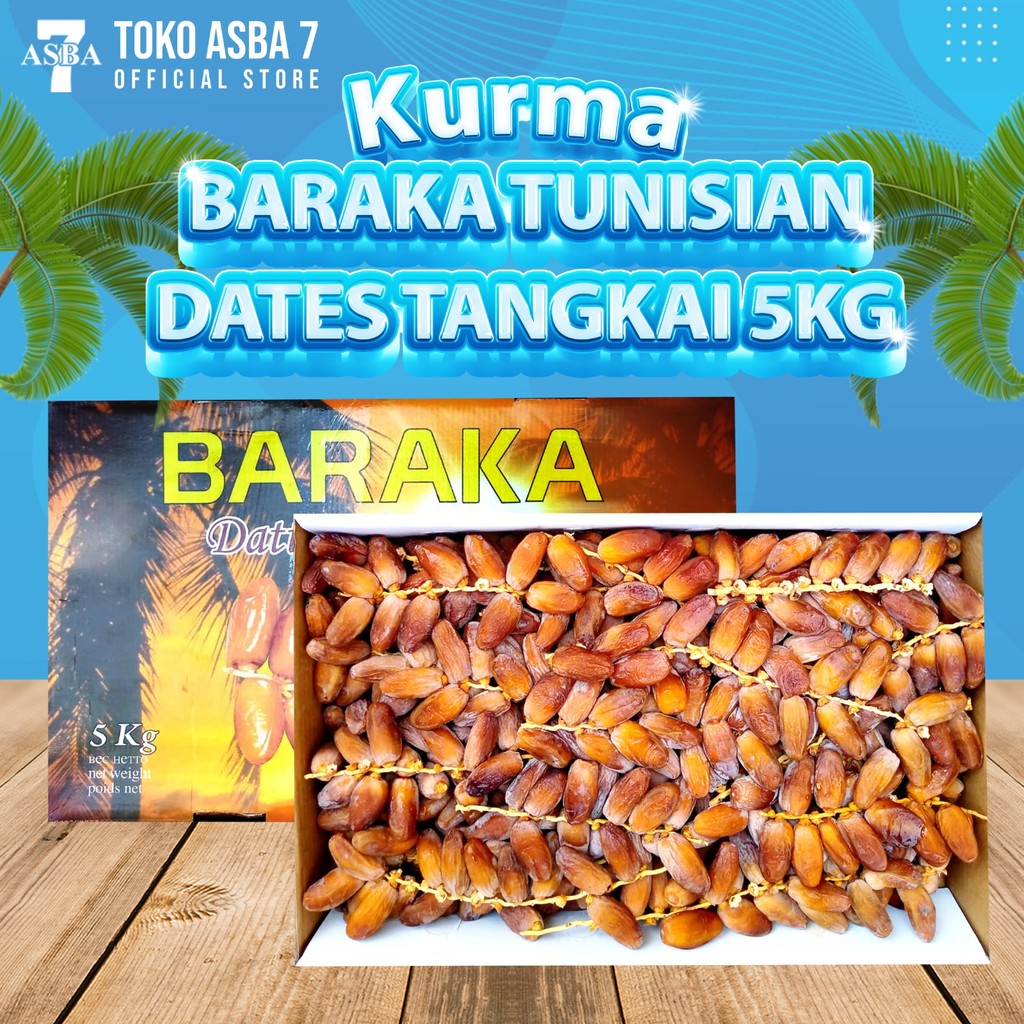

BARAKA TUNISIAN DATES TANGKAI 5KG