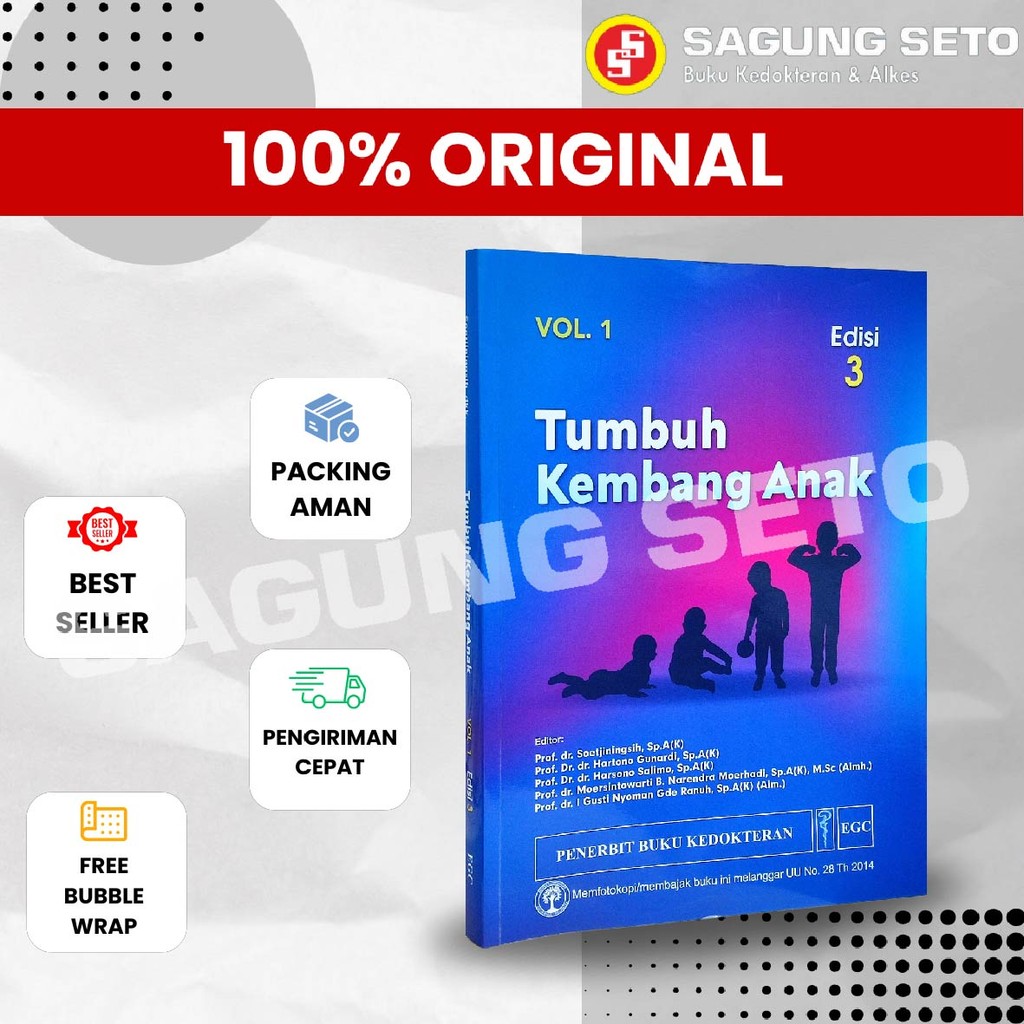 BUKU TUMBUH KEMBANG ANAK VOL 1 ED 3 - SOETJININGSIH
