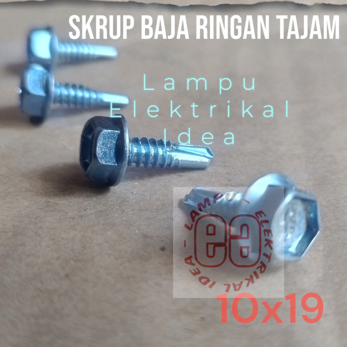 SEKRUP BAJA RINGAN 10 X 19 / BAJA RINGAN MURAH / SKRUP BAJA 10X19