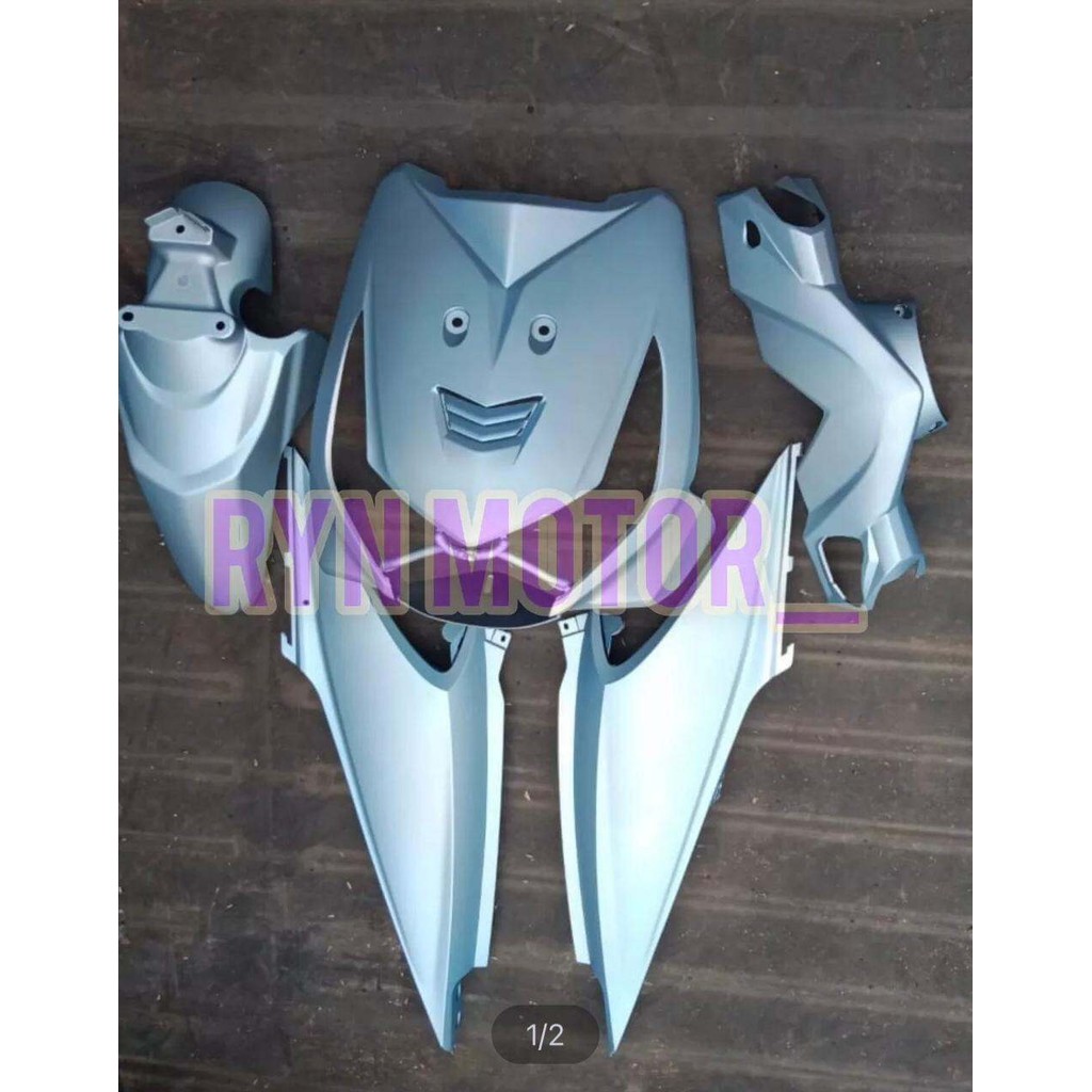 Full Body Alus Honda Beat Karbu Variasi Warna Silver