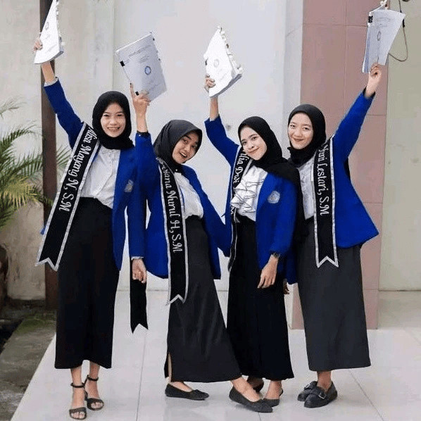 selempang wisuda bludru pita Selempang Wisuda