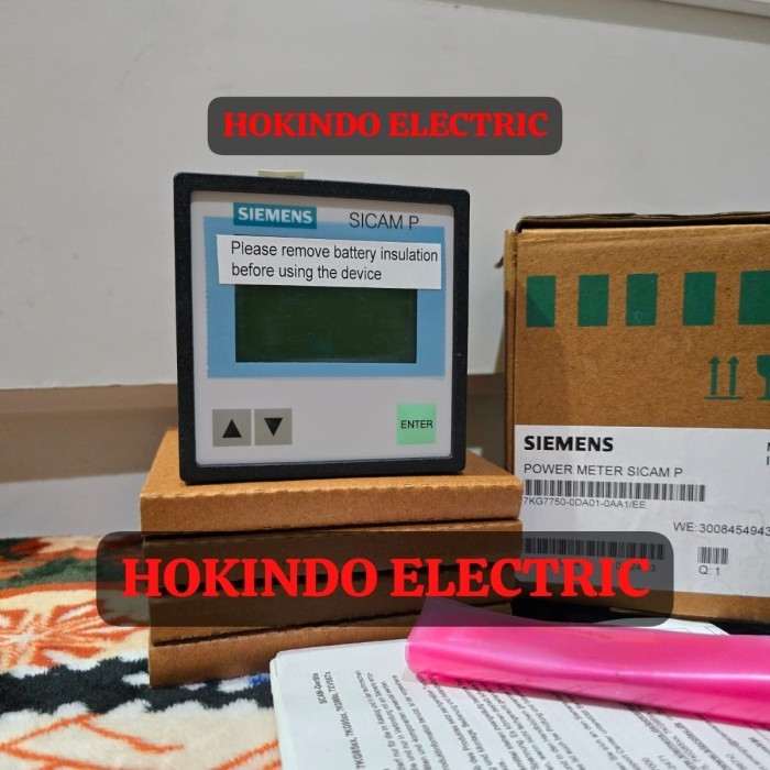 POWER METER SIEMENS SICAM P50 7KG7750-0DA01-0AA1 / SIEMENS 7KG7750-0DA01-0AA1/EE SIEMENS SICAM P ORI