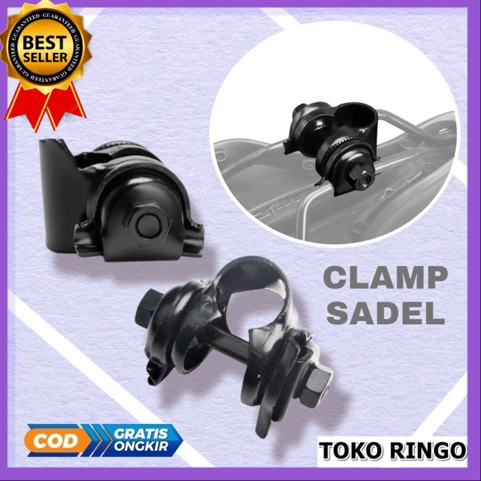 Clamp sadel sepeda anak mtb fixie lipat klem penjepit jok seatpost