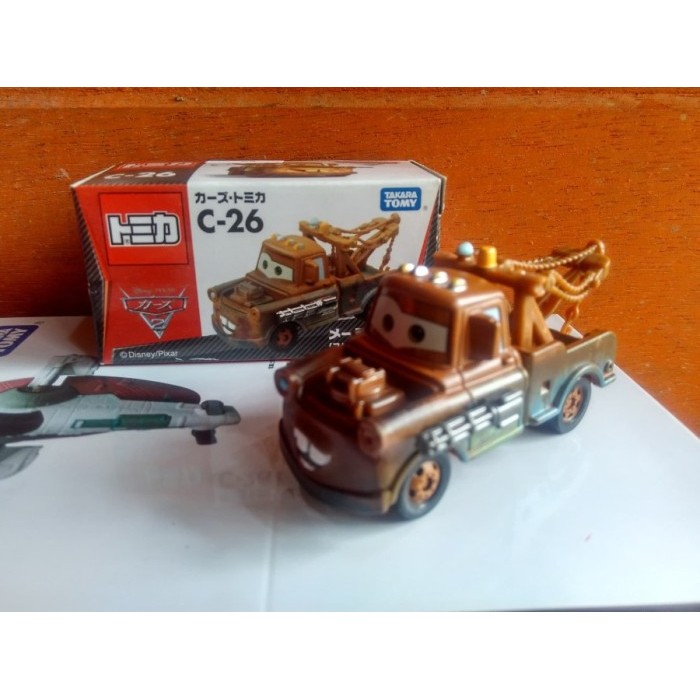"V.NLN" -  TERLARIS Tomica Cars C-23 Tractor Disney Pixar Diecast Miniatur Takara Tomy ori - C-26 Me