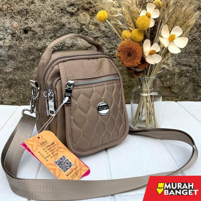 tas selempang wanita simple elegan Tas Wanita Import Jinjing Selempang CHIBAO CB8202 8202 Bordir Ket