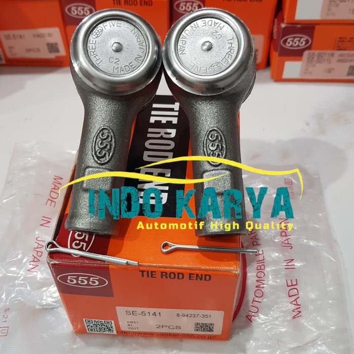TIE ROD END ISUZU PANTHER 2.3 2.5 KOTAK MEREK 555 JAPAN ORIGINAL.