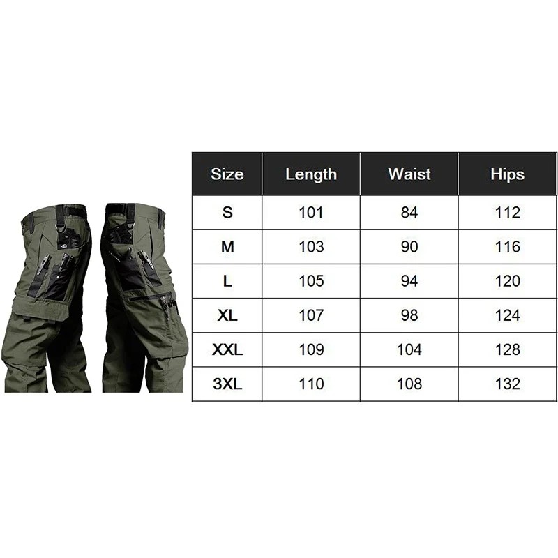 Tactical Pants Men Waterproof Waterproof pants men Combat Trousers Outdoor Multipocket Wearresistant