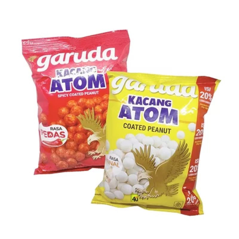 

Garuda Kacang Atom Original Manis Pedas 130gr 230gr