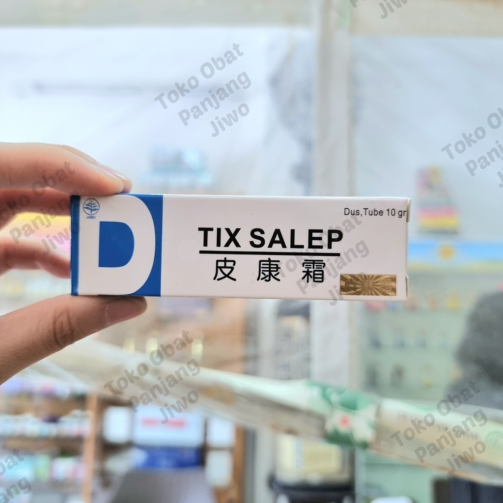 Tix Salep - Pi Kang Shuang Biru -  Jerawat - Gatal - Exim