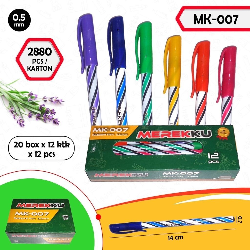 

Pulpen/pena/bolpen lilin merekku