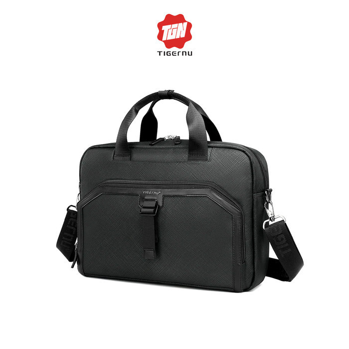 TIGERNU T-L5210 Shoulder Laptop 13 Inch Bag - Tas Laptop - BLACK
