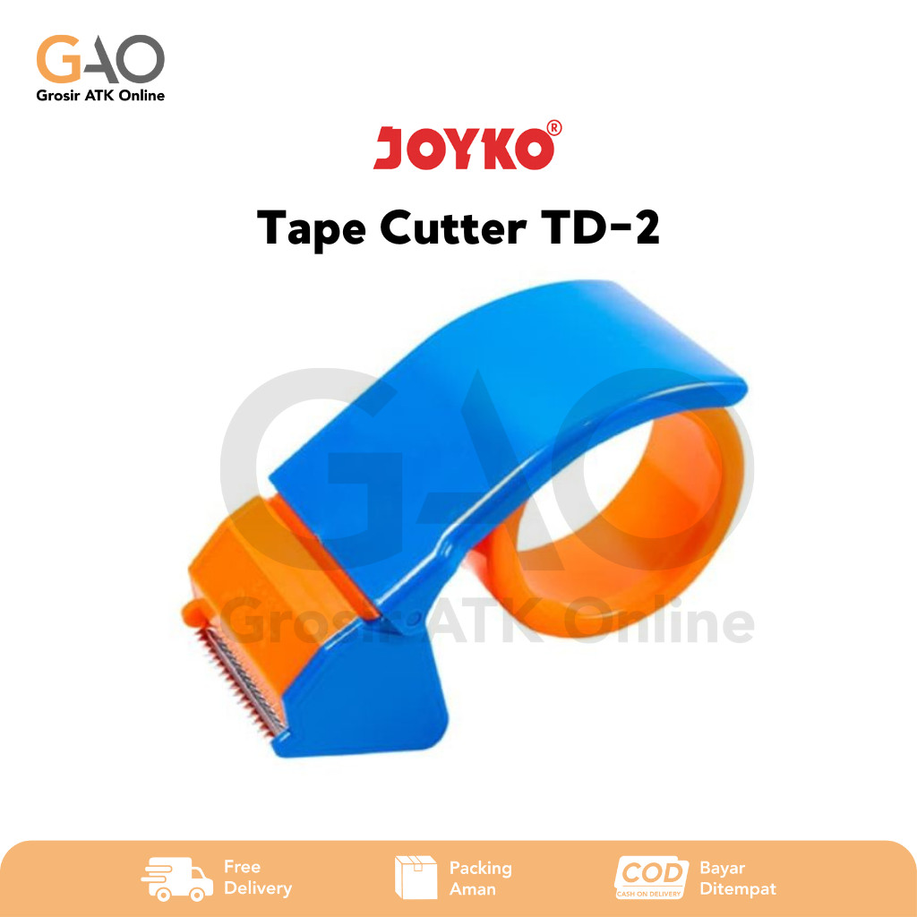 

Tape Cutter Pemotong Pita Perekat Joyko TD-2