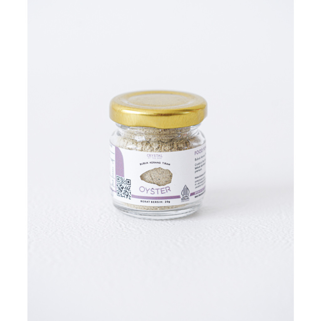 

Oyster Powder 20 gr/Crystal of the Sea / Bubuk Kerang Tiram - Bumbu Kaldu MPASI NON MSG