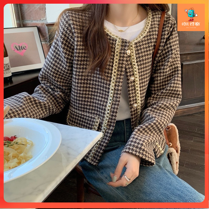 Blazer Korea Terbaru / [ import ] Blazer wanita terbaru blazer crop korean style outer lengan panjan