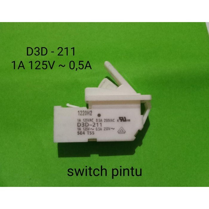BPET4 Switch Saklar Pintu Lampu Kulkas Panasonic Original D3D - 211