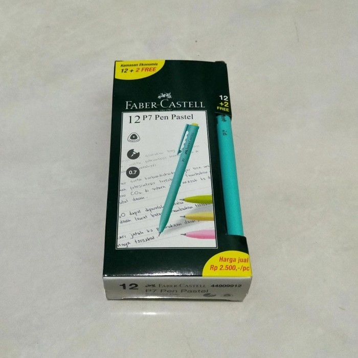 

PROMO!! -Pulpen P7 Faber Castell (1 lusin bonus 2 pcs)