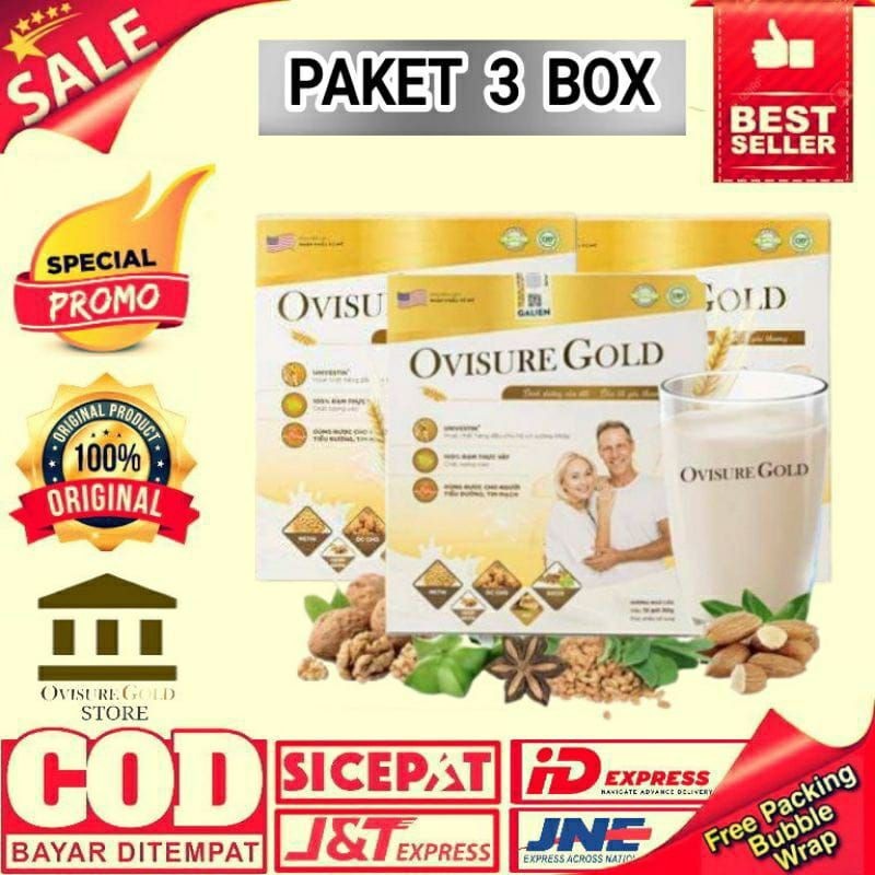 

3Box Ovisure Gold Susu Original USA