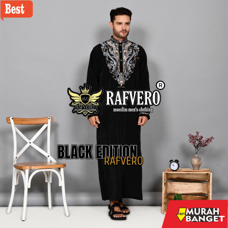 Baju timur tengah pria- Jubah Mewah - Jubah Bordir - Gamis Pria - Jubah Pria Muslim - Gamis Lakilaki