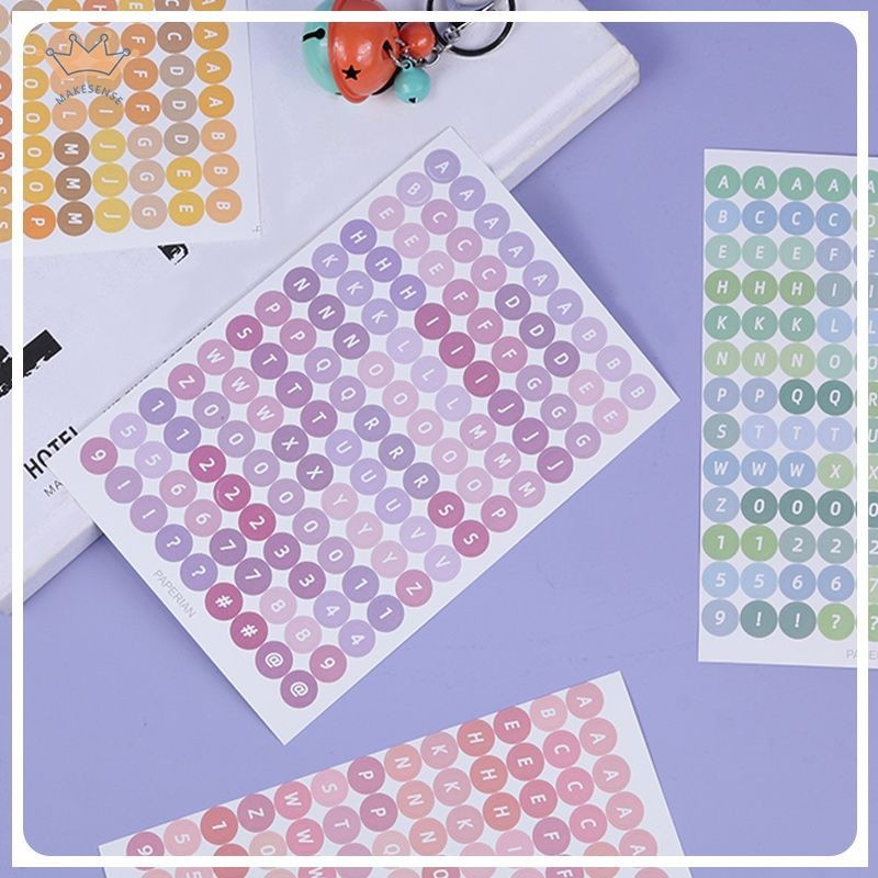 

Stiker Huruf Nomor Korea Ins Gaya Dekorasi Bahan Kertas Dinding Stiker Kartu Buku Besar Tangan MK