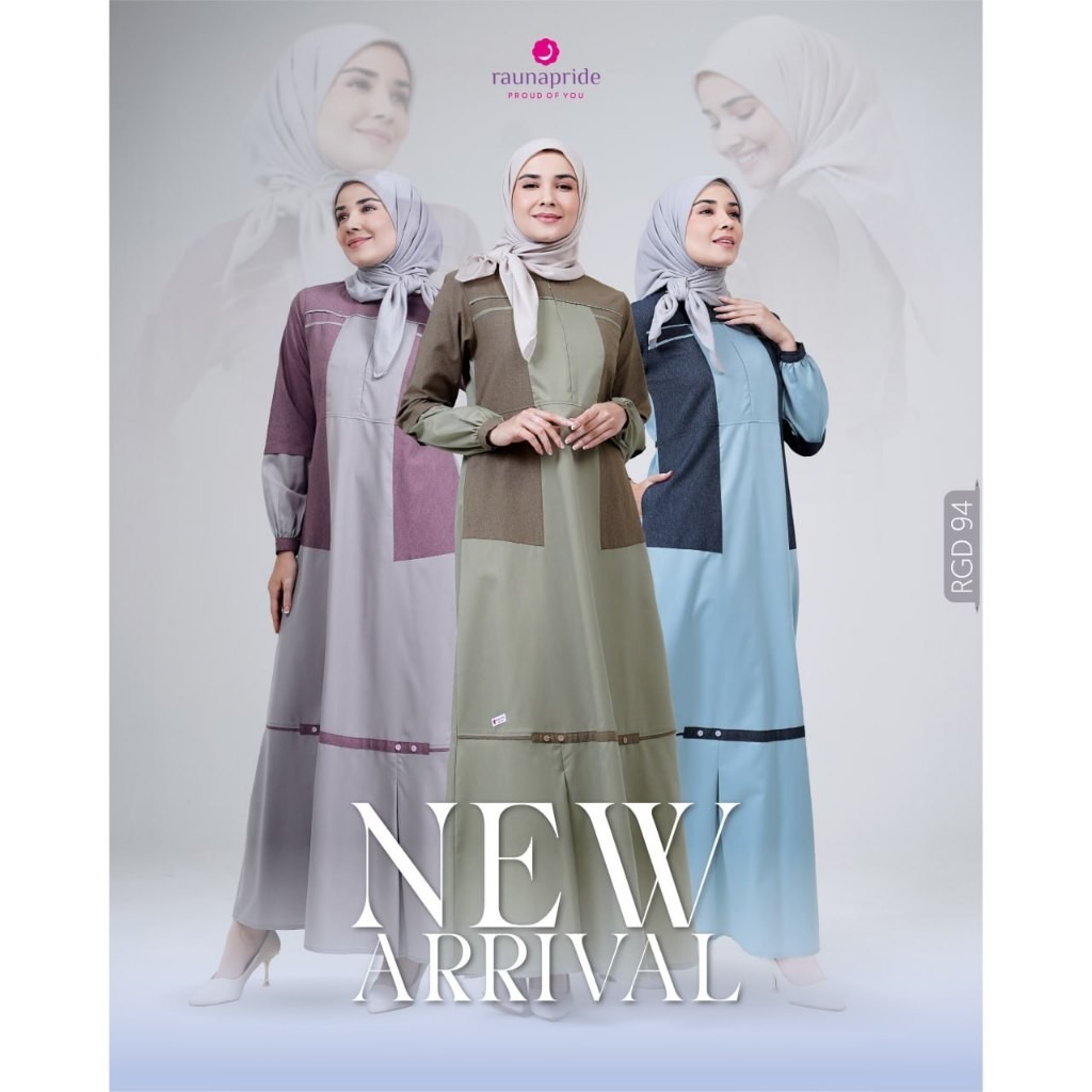 Gamis Rauna 2024 / RGD 94 / Fashion Muslim