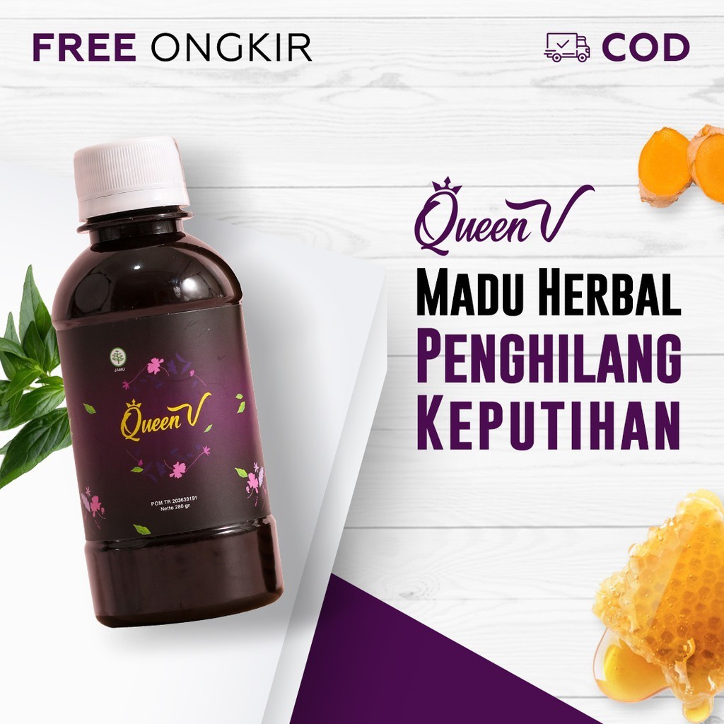 

Queen V - Madu Kewanitaan Penghilang Keputihan