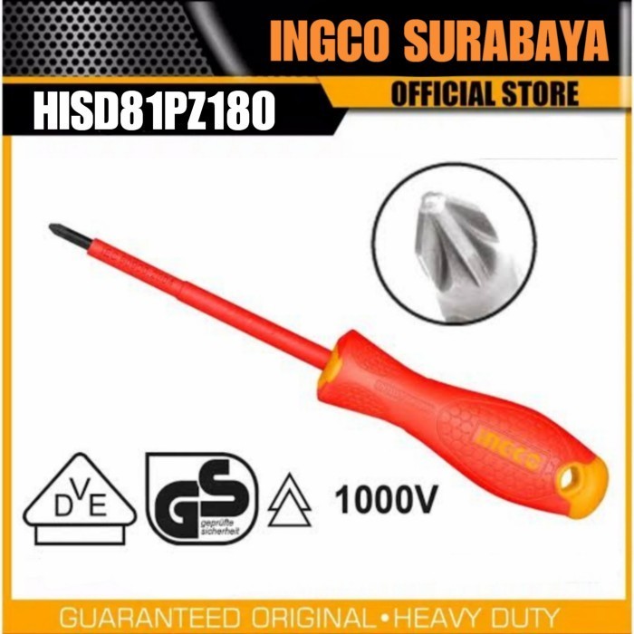 INGCO HISD81PZ180 Obeng Listrik Insulated