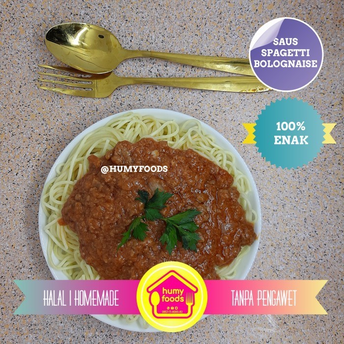 

SAUS BOLOGNESE SPAGHETTI HOMEMADE 400gr Tanpa MSG & Pengawet - 400GR B.SPAGETI