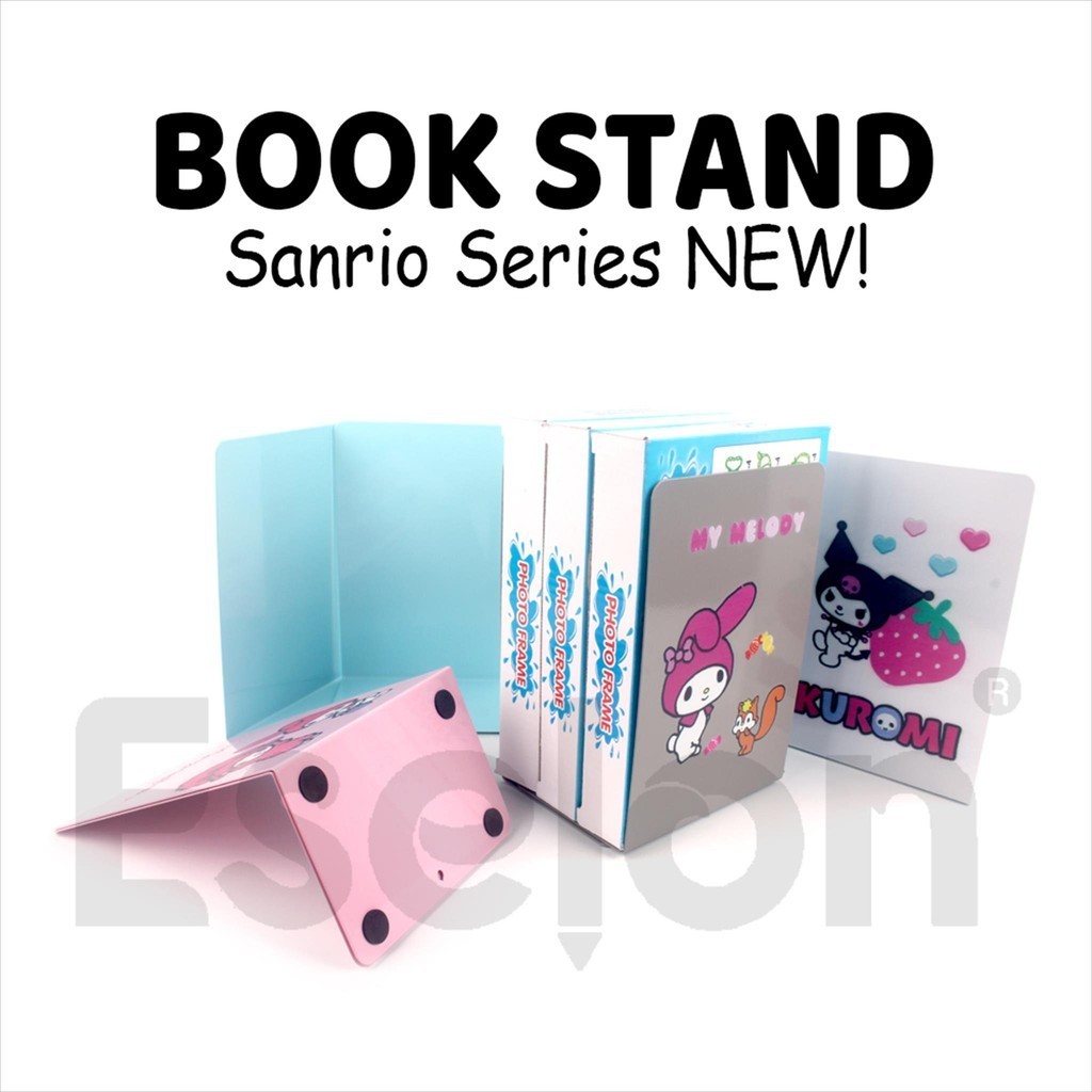 

[ES.JKT] 2pc Book Stand 777-596 Sanrio 1set Sandaran Buku Sanrio 777-596