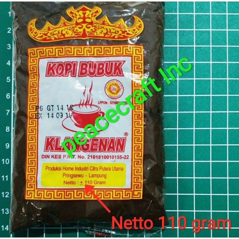 

[110 GRAM] KOPI KLANGENAN LAMPUNG [KAB PRINGSEWU, LAMPUNG]