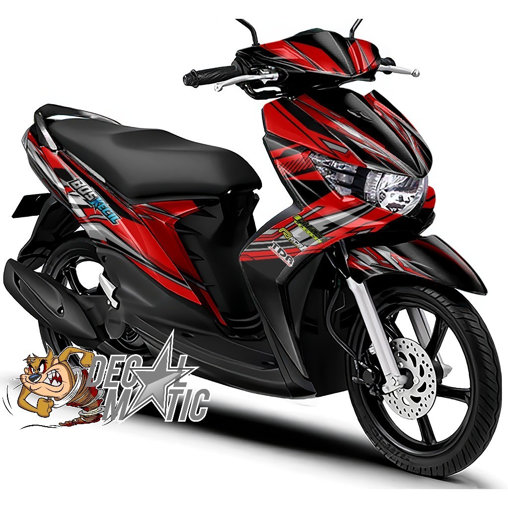 Stiker Motor Mio Soul Full Body Decal Soul GT 115 SOUL GT 125 Full Body  - Grafis 9