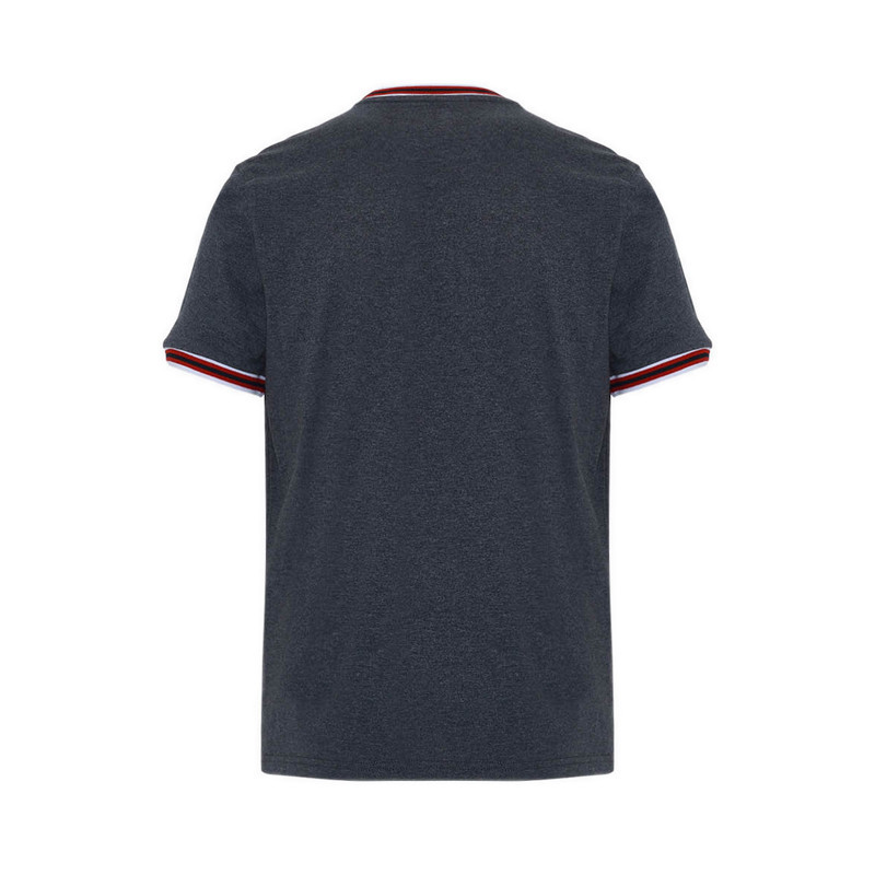 NBA BULLS FLATKNIT MEN' TEE - MELANGE GREY