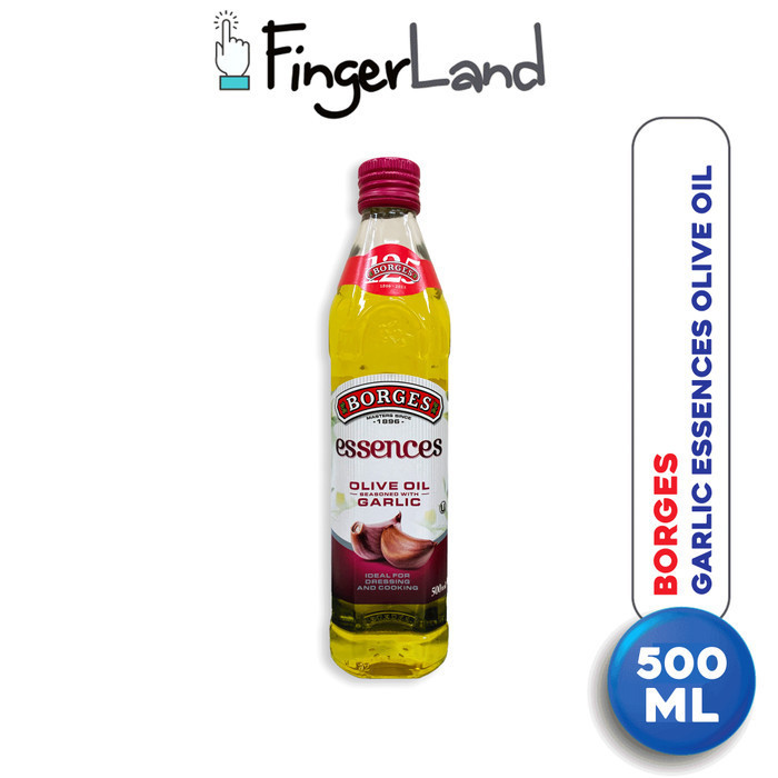 

BORGES Olive Oil with Garlic 500 ml Minyak Zaitun with Garlic