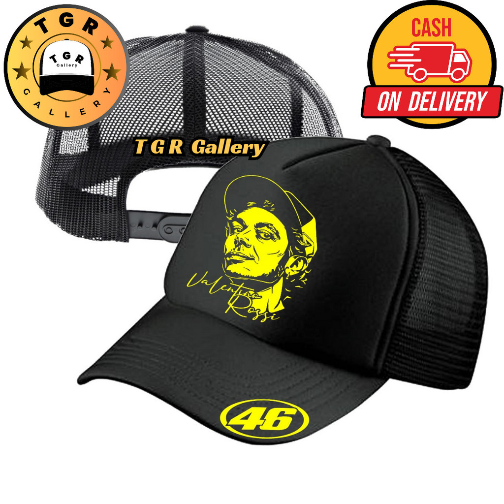 TGR Gallery Topi Trucker VALENTINO ROSSI - Topi Distro VALENTINO ROSSI Logo - Topi VALENTINO ROSSI P