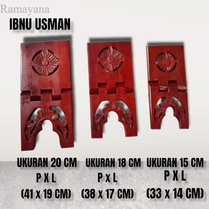 

REKAL KAYU UKIR BUNGA UKURAN 20, 18, 15 CM (KAYU MAHONI) - UKURAN 20 CM murah