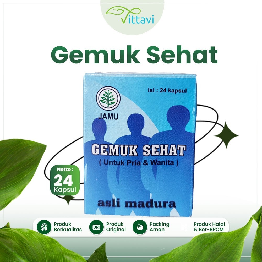 obat herbal penggemuk badan permanen jamu madura pusaka ibu madura gemuk sehat menambah berat badan 